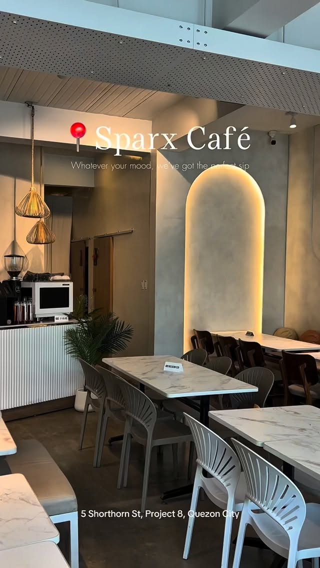 Sparx Café interior dining
